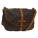 LOUIS VUITTON Monogram Saumur 30 Umhängetasche M42256 LV Auth ar13526-1