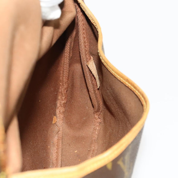 LOUIS VUITTON Monogram Saumur 30 Shoulder Bag M42256 LV Auth ar13526