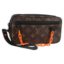 LOUIS VUITTON Monogram Solar Powered Ray Pochette Volga Bag M44482 Auth ar13529SAM-1