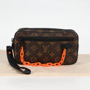 LOUIS VUITTON Monogram Solar Powered Ray Pochette Volga Bag M44482 Auth ar13529SAM-12