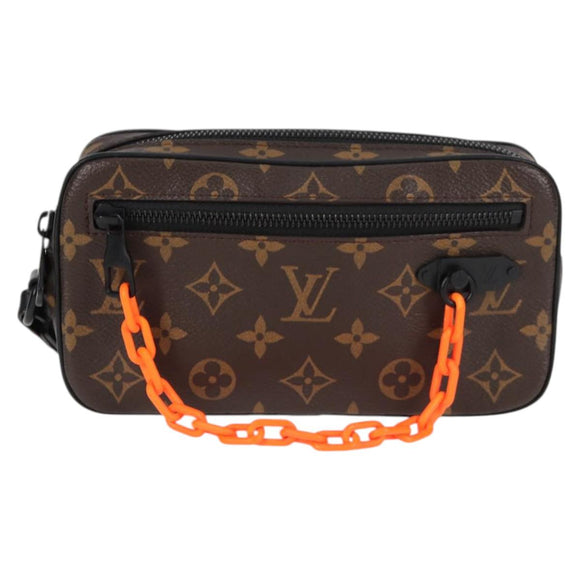 LOUIS VUITTON Monogram Solar Powered Ray Pochette Volga Bag M44482 Auth ar13529SAM