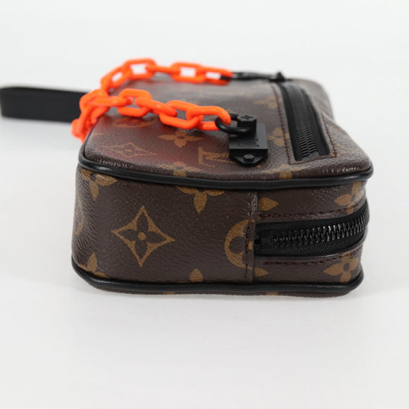 LOUIS VUITTON Monogram Solar Powered Ray Pochette Volga Bag M44482 Auth ar13529SAM