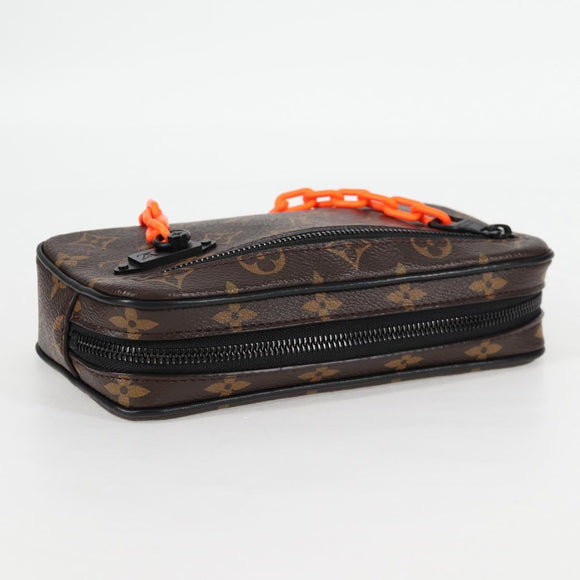 LOUIS VUITTON Monogram Solar Powered Ray Pochette Volga Bag M44482 Auth ar13529SAM