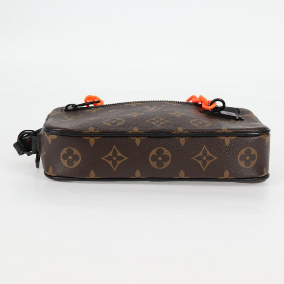 LOUIS VUITTON Monogram Solar Powered Ray Pochette Volga Bag M44482 Auth ar13529SAM