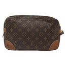 LOUIS VUITTON Monogram Marly Dragonne GM Clutch Bag M51825 LV Auth ar13530-2
