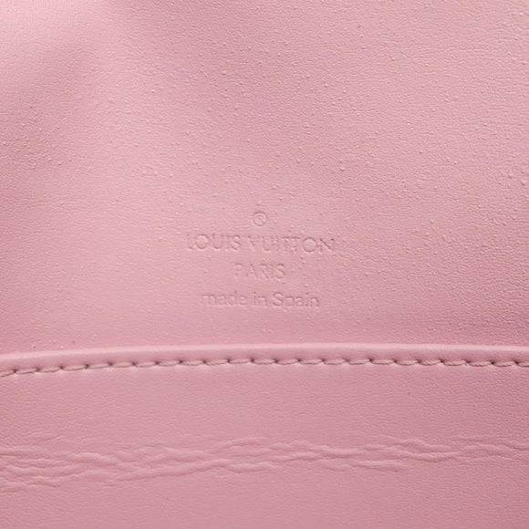 LOUIS VUITTON Vernis Thompson Street Bag Marshmallow Pink M91070 LV Auth ar13532