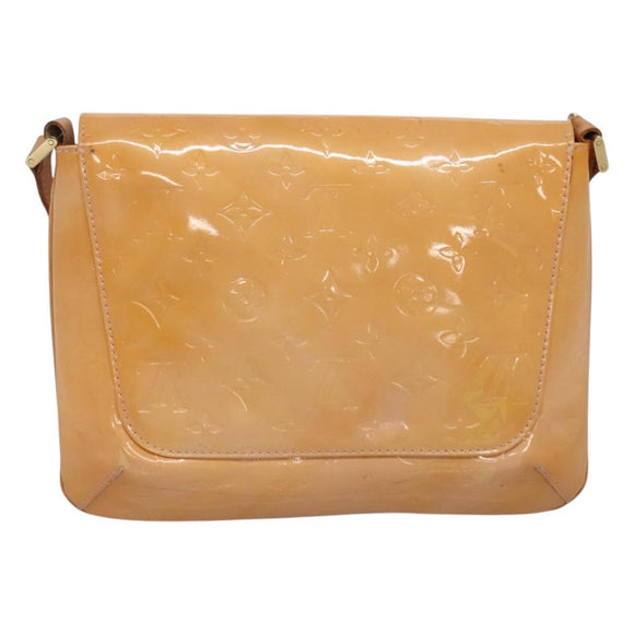 LOUIS VUITTON Vernis Thompson Street Bag Marshmallow Pink M91070 LV Auth ar13532