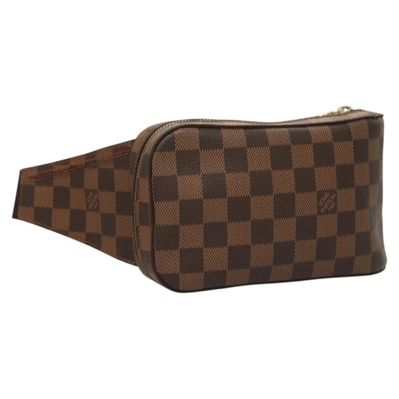 LOUIS VUITTON Damier Ebene Geronimos Shoulder Bag N51994 LV Auth ar13533