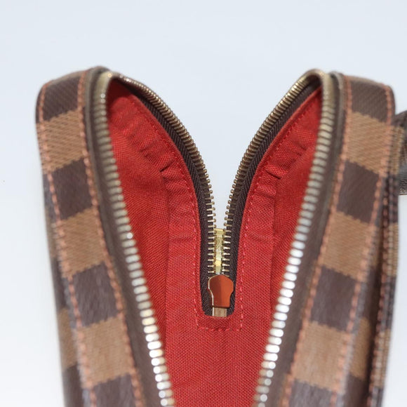 LOUIS VUITTON Damier Ebene Geronimos Shoulder Bag N51994 LV Auth ar13533