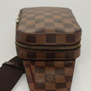 LOUIS VUITTON Damier Ebene Geronimos Shoulder Bag N51994 LV Auth ar13533-4