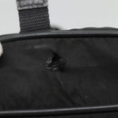 PRADA Shoulder Bag Nylon Black Silver Auth ar13535-6