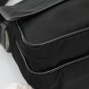 PRADA Shoulder Bag Nylon Black Silver Auth ar13535-16