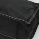 PRADA Shoulder Bag Nylon Black Silver Auth ar13535-17