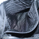 PRADA Shoulder Bag Nylon Black Silver Auth ar13535-22