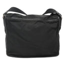 PRADA Shoulder Bag Nylon Black Silver Auth ar13535-2