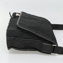 PRADA Shoulder Bag Nylon Black Silver Auth ar13535-3