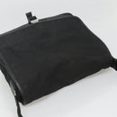 PRADA Shoulder Bag Nylon Black Silver Auth ar13535-7
