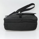 PRADA Shoulder Bag Nylon Black Silver Auth ar13535-5