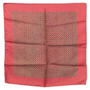 HERMES Carre 45 Scarf Silk Bordeaux Auth ar13551-1