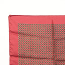 HERMES Carre 45 Scarf Silk Bordeaux Auth ar13551-2