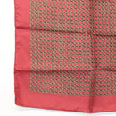 HERMES Carre 45 Scarf Silk Bordeaux Auth ar13551-4