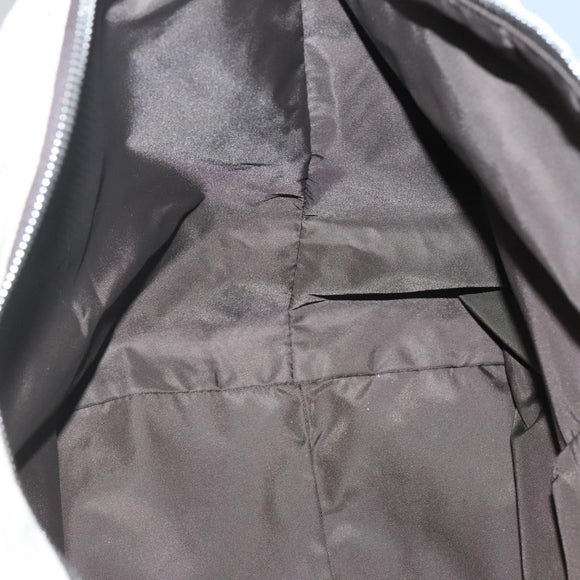 GUCCI GG Canvas Tote Bag Beige Silver 283416 Auth ar13566