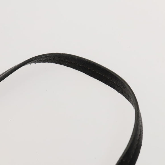 Chloe Shoulder Bag Leather 2Set Black Beige Gold Auth ar13578