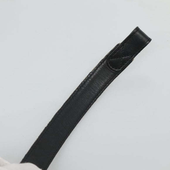 Christian Dior Trotter Canvas Belt 28"" Navy Auth ar13581