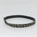 Christian Dior Trotter Canvas Belt 28"" Navy Auth ar13581-5