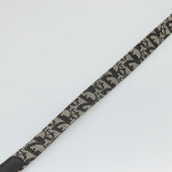 Christian Dior Trotter Canvas Belt 28"" Navy Auth ar13581