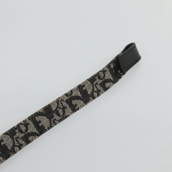 Christian Dior Trotter Canvas Belt 28"" Navy Auth ar13581