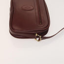 Gianni Versace Cartier Bag Nylon Leather 2 Set Bordeaux Beige Auth ar13582-12