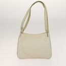 Gianni Versace Cartier Bag Nylon Leather 2Set Bordeaux Beige Auth ar13582-3