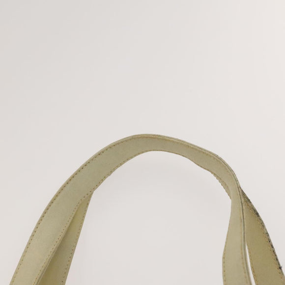 Gianni Versace Cartier Bag Nylon Leather 2Set Bordeaux Beige Auth ar13582