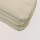 Gianni Versace Cartier Bag Nylon Leather 2 Set Bordeaux Beige Auth ar13582-8