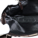 BURBERRY Nova Check Shoulder Bag Canvas Beige Auth ar13583-19