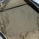 FENDI Zucca Canvas Hand Bag Brown Black gold Auth ar13588-11