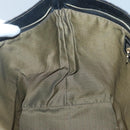 FENDI Zucca Canvas Hand Bag Brown Black gold Auth ar13588-19