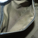 FENDI Zucca Canvas Hand Bag Brown Black gold Auth ar13588-20