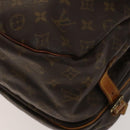 LOUIS VUITTON Monogram Saumur 35 Shoulder Bag M42254 LV Auth ar13595-14