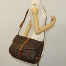 LOUIS VUITTON Monogram Saumur 35 Shoulder Bag M42254 LV Auth ar13595-27