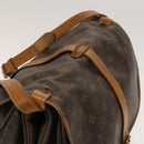 LOUIS VUITTON Monogram Saumur 35 Shoulder Bag M42254 LV Auth ar13595-6