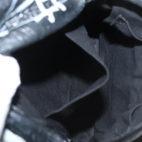 BALENCIAGA Graffiti Explorer Mini Shoulder Bag Bag Black 656060 Auth ar13602V