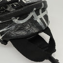 BALENCIAGA Graffiti Explorer Mini Shoulder Bag Bag Black 656060 Auth ar13602V-6