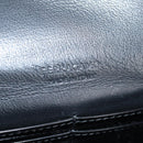 Salvatore Ferragamo Gancini Shoulder Bag Patent leather Black Auth ar13607V-21
