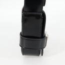 Salvatore Ferragamo Gancini Shoulder Bag Patent leather Black Auth ar13607A-3