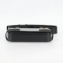 Salvatore Ferragamo Gancini Shoulder Bag Patent leather Black Auth ar13607V-5