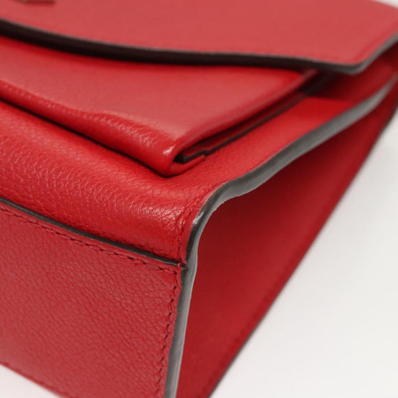 LOUIS VUITTON My Lock Me BB Shoulder Bag Calf leather Red M51419 LV Auth ar13614