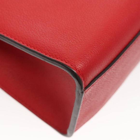 LOUIS VUITTON My Lock Me BB Shoulder Bag Calf leather Red M51419 LV Auth ar13614