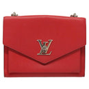 LOUIS VUITTON My Lock Me BB Shoulder Bag Calf leather Red M51419 LV Auth ar13614-13